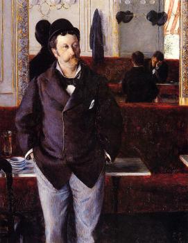 Gustave Caillebotte : In a Cafe